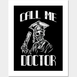 Doctorate Gift Mortarboard Funny Doctor Posters and Art